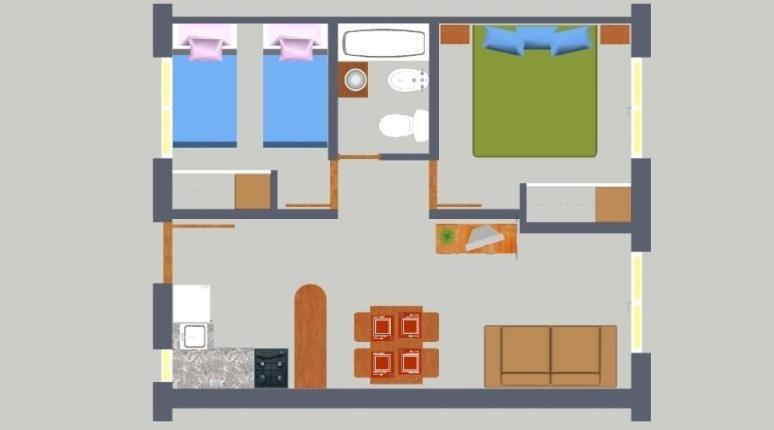 Apartament Catedral Sur Bariloche Zewnętrze zdjęcie